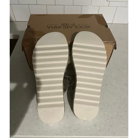 New Koolaburra by Ugg W Fuzz-On Women’s Cozy Slides Slippers Leopard Size 9 - Picture 8 of 12